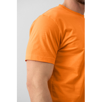Футболка унисекс STAN, хлопок 150, 51, Оранжевый,  (28/1)  (54/XXL)