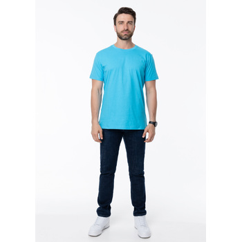 Футболка унисекс STAN, хлопок 150, 51, Бирюзовый,  (32)  (54/XXL)