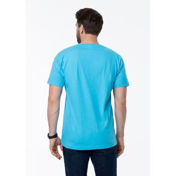 Футболка унисекс STAN, хлопок 150, 51, Бирюзовый,  (32)  (58/4XL)