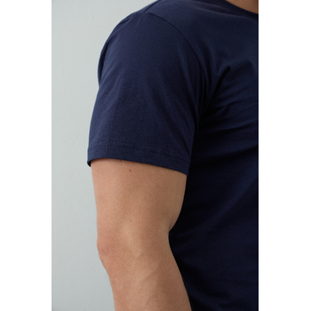Футболка унисекс STAN, хлопок 150, 51, Тёмно-синий,  (46)  (60-62/5XL)