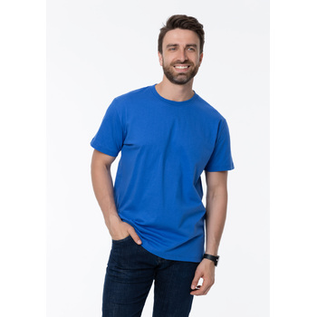 Футболка унисекс хлопок 150, 52, Синий,  (16/1)  (52/XL)