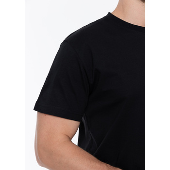 Футболка унисекс хлопок 150, 52, Чёрный,  (20)  (52/XL)