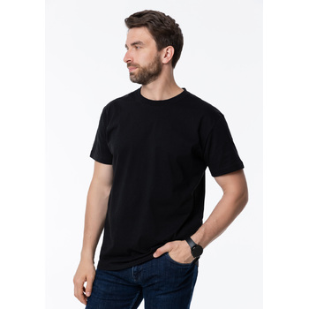 Футболка унисекс хлопок 150, 52, Чёрный,  (20)  (XXXXL)