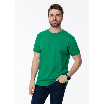 Футболка унисекс хлопок 150, 52, Зелёный,  (30)  (52/XL)