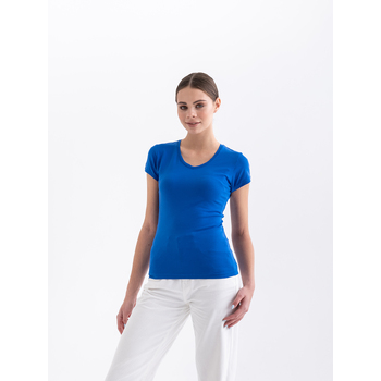 Футболка женская STAN V ворот 180, 07U, Синий,  (16/1)  (50/XL)