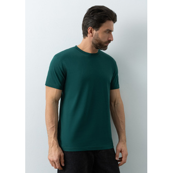 Футболка унисекс STAN хлопок 180, 08U, Тёмно-зелёный,  (130)  (54/XXL)