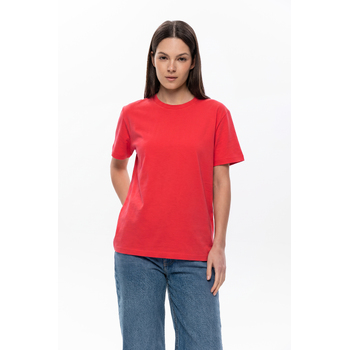 Футболка STAN, хлопок 160, 301, Красный,  (14)  (44/XS)