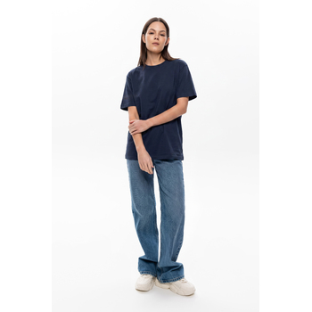 Футболка STAN, хлопок 160, 301, Тёмно-синий,  (46)  (44/XS)