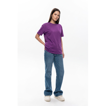 Футболка STAN, хлопок 160, 301, Фиолетовый,  (94)  (44/XS)