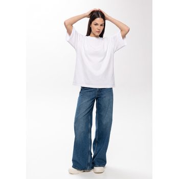 Футболка оверсайз STAN хлопок 180, 306, Белый,  (10/1)  (44/XS)