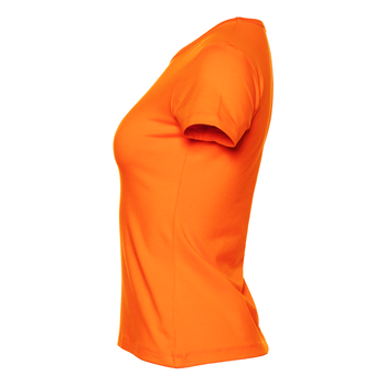 Футболка женская STAN хлопок/эластан 180, 37W, Оранжевый,  (28/1)  (50/XL)