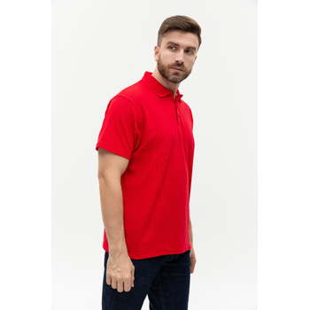 Рубашка поло унисекс  STAN хлопок/полиэстер 185, 04, Красный,  (14)  (6XL)