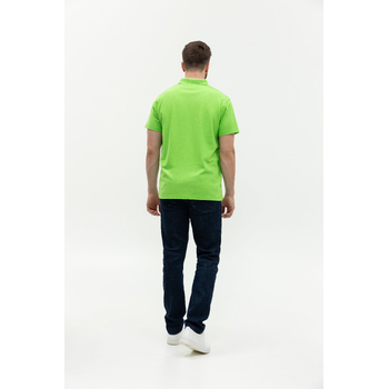 Рубашка поло унисекс  STAN хлопок/полиэстер 185, 04, Ярко-зелёный,  (26)  (44/XS)