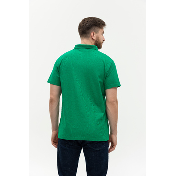 Рубашка поло унисекс  STAN хлопок/полиэстер 185, 04, Зелёный,  (30)  (44/XS)