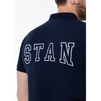 Рубашка поло унисекс STAN хлопок/эластан 200, 05, Тёмно-синий,  (46)  (52/XL)