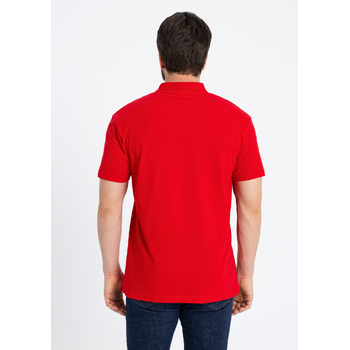 Рубашка поло унисекс STAN хлопок 185, 04U, Красный,  (14)  (56/XXXL)