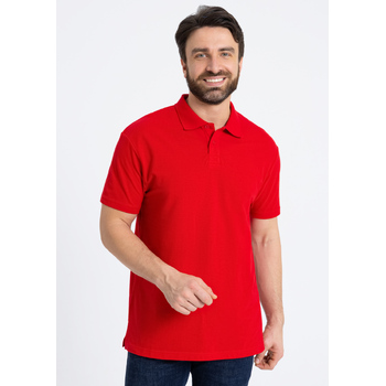 Рубашка поло унисекс STAN хлопок 185, 04U, Красный,  (14)  (56/XXXL)
