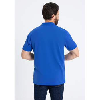 Рубашка поло унисекс STAN хлопок 185, 04U, Синий,  (16/1)  (60-62/5XL)