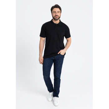 Рубашка поло унисекс STAN хлопок 185, 04U, Чёрный,  (20)  (44/XS)