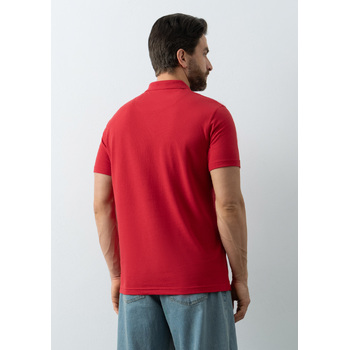 Рубашка поло унисекс STAN хлопок/полиэстер 185, 104, Красный,  (14)  (60-62/5XL)