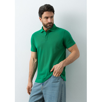 Рубашка поло унисекс STAN хлопок/полиэстер 185, 104, Зелёный,  (30)  (58/4XL)