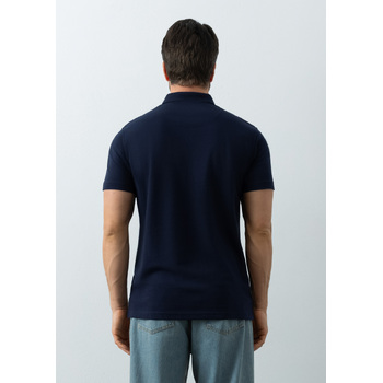 Рубашка поло унисекс STAN хлопок/полиэстер 185, 104, Тёмно-синий,  (46)  (56/XXXL)