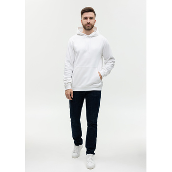 Худи унисекс STAN футер с начёсом 260, 20, Белый,  (10/1)  (50/L)