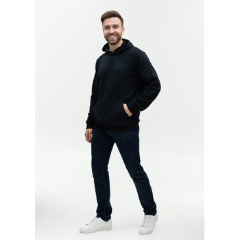 Худи унисекс STAN футер с начёсом 260, 20, Чёрный,  (20)  (40/3XS)