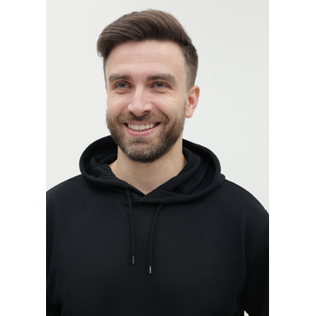 Худи унисекс STAN футер с начёсом 260, 20, Чёрный,  (20)  (44/XS)