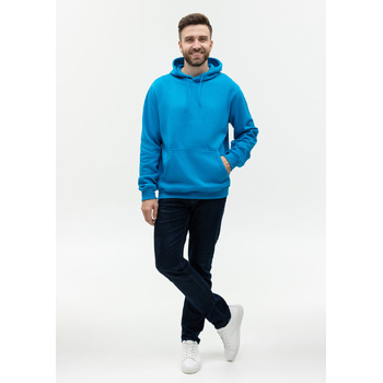 Худи унисекс STAN футер с начёсом 260, 20, Лазурный,  (40/1)  (54/XXL)