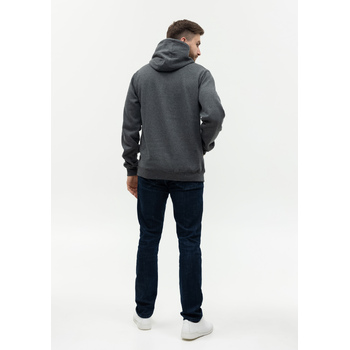 Худи унисекс STAN футер с начёсом 260, 20, Тёмный меланж,  (60/1)  (52/XL)
