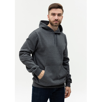 Худи унисекс STAN футер с начёсом 260, 20, Тёмный меланж,  (60/1)  (56/XXXL)