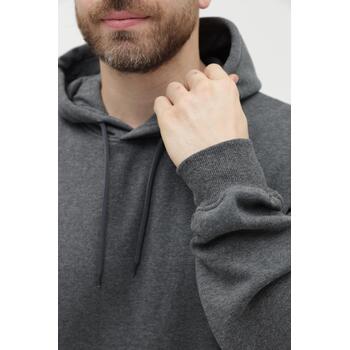Худи унисекс STAN футер с начёсом 260, 20, Тёмный меланж,  (60/1)  (56/XXXL)