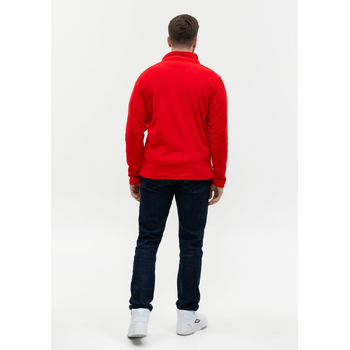 Толстовка унисекс STAN на молнии микрофлис 200, 21, Красный,  (14)  (44/XS)