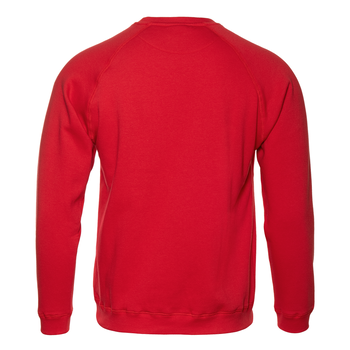 Свитшот унисекс STAN футер с начёсом 260, 53, Красный,  (14)  (52/XL)