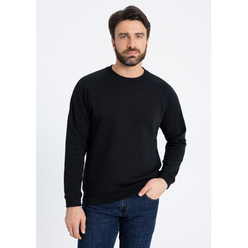 Свитшот унисекс STAN футер с начёсом 260, 53, Чёрный,  (20)  (44/XS)