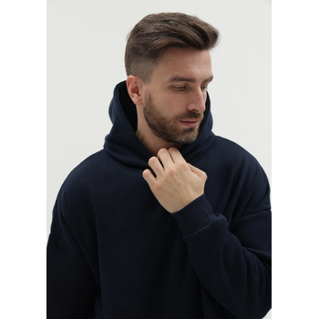 Худи унисекс STAN оверсайз 320, 69, Тёмно-синий,  (46)  (52/XL)