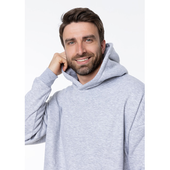Худи унисекс STAN оверсайз 320, 69, Серый меланж,  (50/60)  (44/XS)