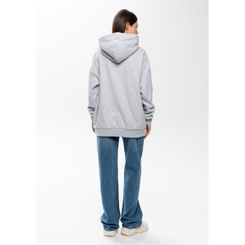 Худи унисекс STAN оверсайз 320, 69, Серый меланж,  (50/60)  (56/XXXL)