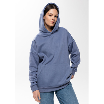 Худи унисекс STAN оверсайз 320, 69, Серо-фиолетовый,  (74)  (44/XS)