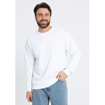 Свитшот унисекс STAN футер без начёса, 350, 96, Белый,  (10/1)  (44/XS)