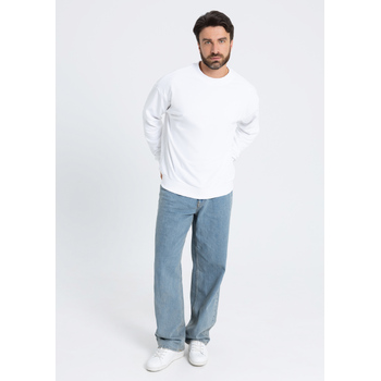 Свитшот унисекс STAN футер без начёса, 350, 96, Белый,  (10/1)  (54/XXL)