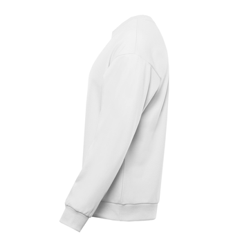 Свитшот унисекс STAN футер без начёса, 350, 96, Белый,  (10/1)  (56/XXXL)