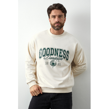 Свитшот унисекс STAN футер без начёса, 350, 96, Молочный,  (11)  (44/XS)