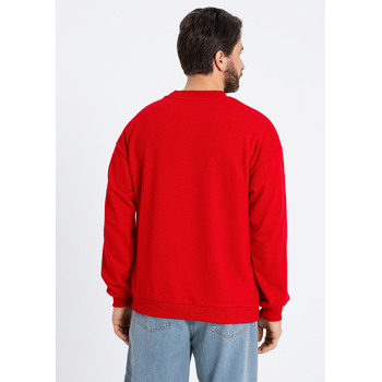 Свитшот унисекс STAN футер без начёса, 350, 96, Красный,  (14)  (54/XXL)