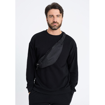 Свитшот унисекс STAN футер без начёса, 350, 96, Чёрный,  (20)  (56/XXXL)