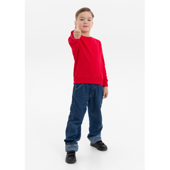 Свитшот детский STAN футер без начёса, 260, 63J, Красный,  (14)  (10/10 лет)
