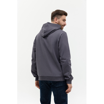Худи унисекс STAN футер без начёса 260, 23, Тёмно-серый,  (100/1)  (52/XL)