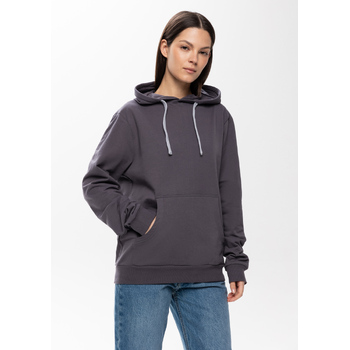 Худи унисекс STAN футер без начёса 260, 23, Тёмно-серый,  (100/1)  (52/XL)