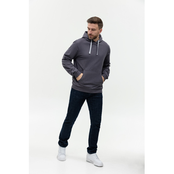 Худи унисекс STAN футер без начёса 260, 23, Тёмно-серый,  (100/1)  (54/XXL)